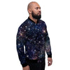 Star Constellation Galaxy Space Men's Bomber Jacket-grizzshop