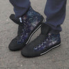 Star Constellation Galaxy Space Men's High Top Shoes-grizzshop