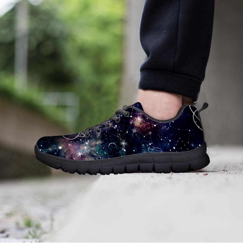 Star Constellation Galaxy Space Men's Sneakers-grizzshop