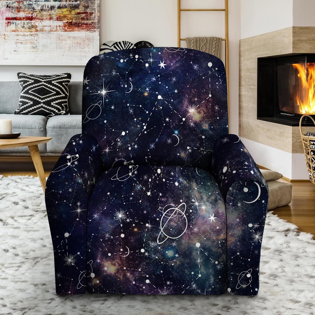 Star Constellation Galaxy Space Recliner Cover-grizzshop