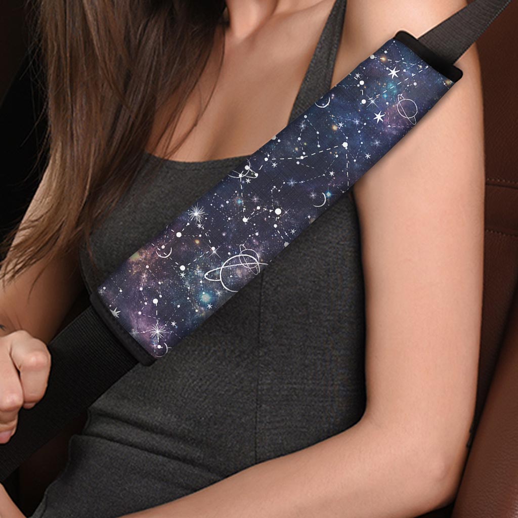 Star Constellation Galaxy Space Seat Belt Cover-grizzshop