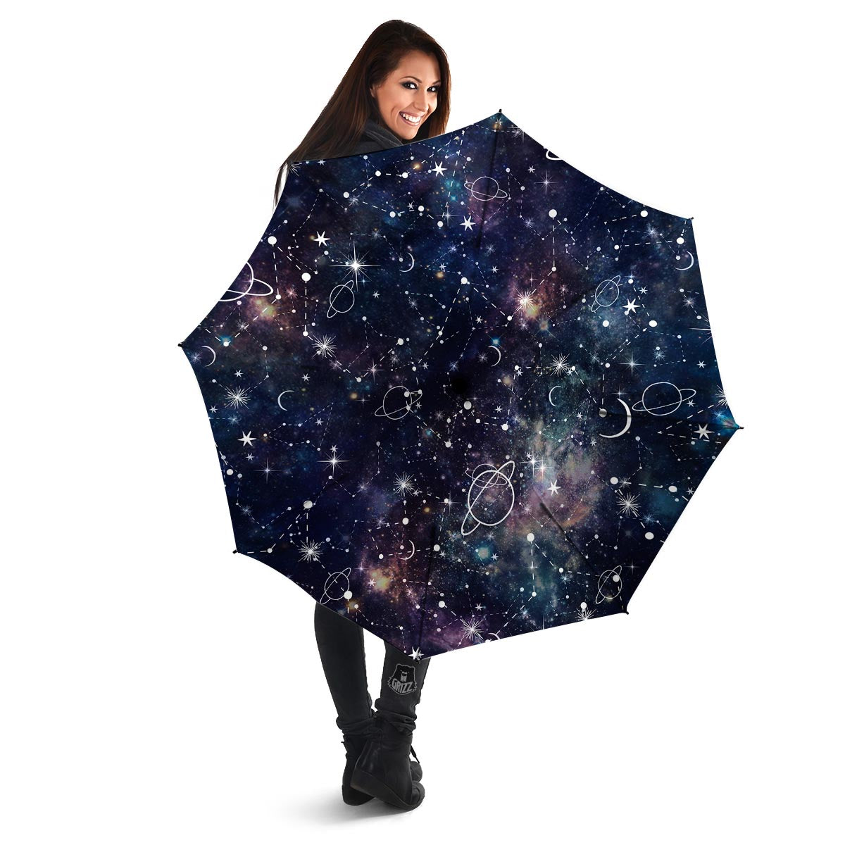 Star Constellation Galaxy Space Umbrella-grizzshop