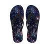 Star Constellation Galaxy Space Women's Flip Flops-grizzshop