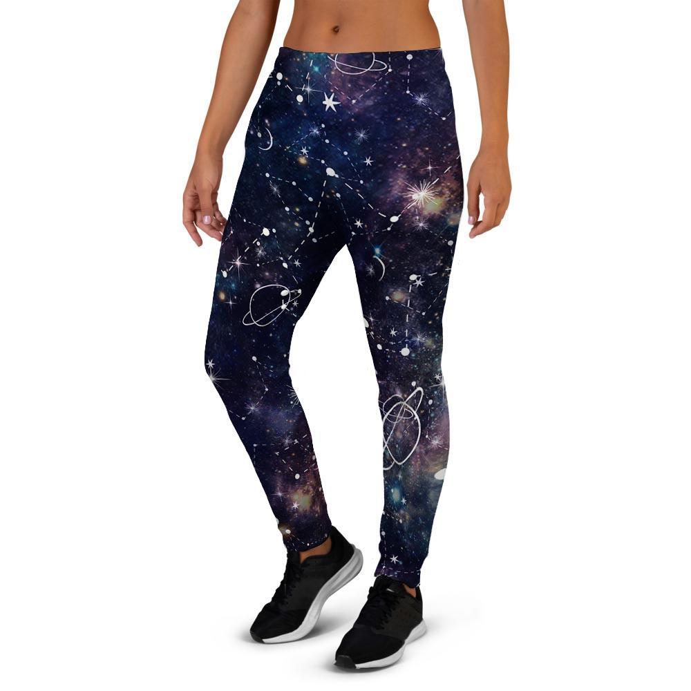 Star Constellation Galaxy Space Women's Joggers-grizzshop