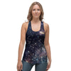 Star Constellation Galaxy Space Women's Racerback Tank Top-grizzshop