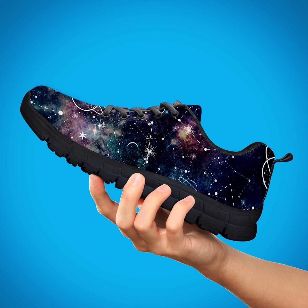 Star Constellation Galaxy Space Women's Sneakers-grizzshop