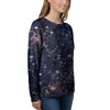 Star Constellation Galaxy Space Women's Sweatshirt-grizzshop