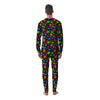 Star Disco Sparkles Print Pattern Men's Pajamas-grizzshop