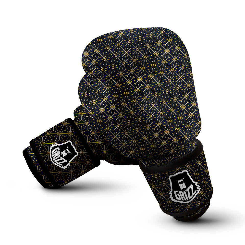 Star Geometric Print Pattern Boxing Gloves-grizzshop