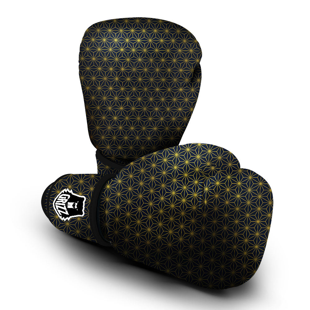 Star Geometric Print Pattern Boxing Gloves-grizzshop