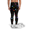 Star Lights Print Pattern Men's Leggings-grizzshop