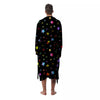 Star Lights Print Pattern Men's Robe-grizzshop