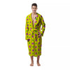 Star Mardi Gras Print Pattern Men's Robe-grizzshop