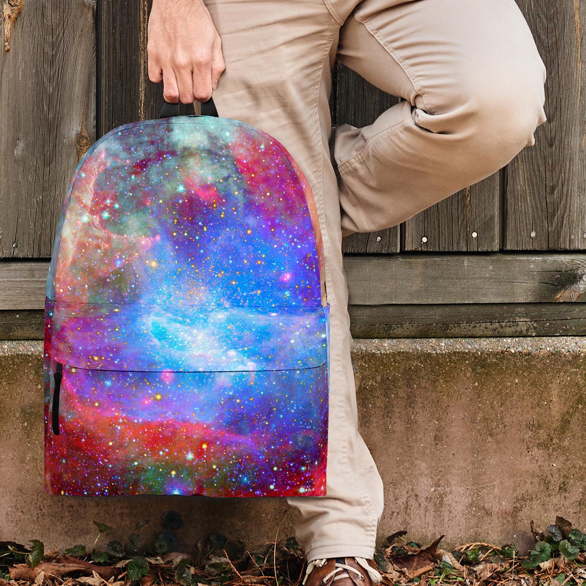 Star Nebula Galaxy Space Backpack-grizzshop