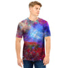 Star Nebula Galaxy Space Men T Shirt-grizzshop