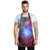 Star Nebula Galaxy Space Men's Apron-grizzshop