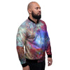 Star Nebula Galaxy Space Men's Bomber Jacket-grizzshop