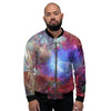 Star Nebula Galaxy Space Men's Bomber Jacket-grizzshop