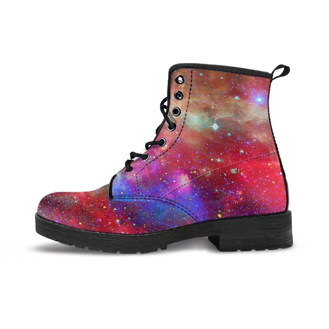 Star Nebula Galaxy Space Men's Boots-grizzshop