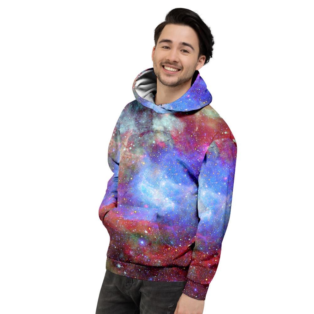 Star Nebula Galaxy Space Men's Hoodie-grizzshop