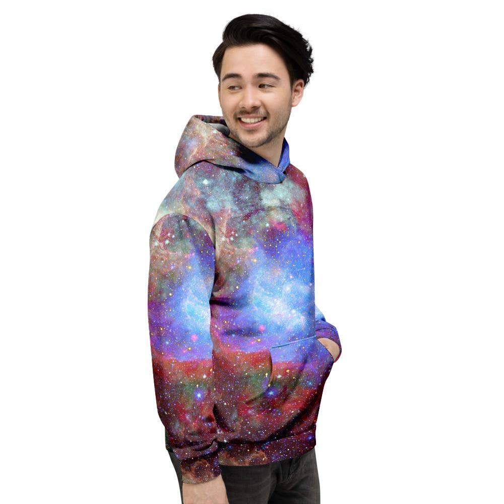 Star Nebula Galaxy Space Men's Hoodie-grizzshop