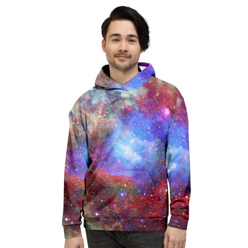 Star Nebula Galaxy Space Men's Hoodie-grizzshop
