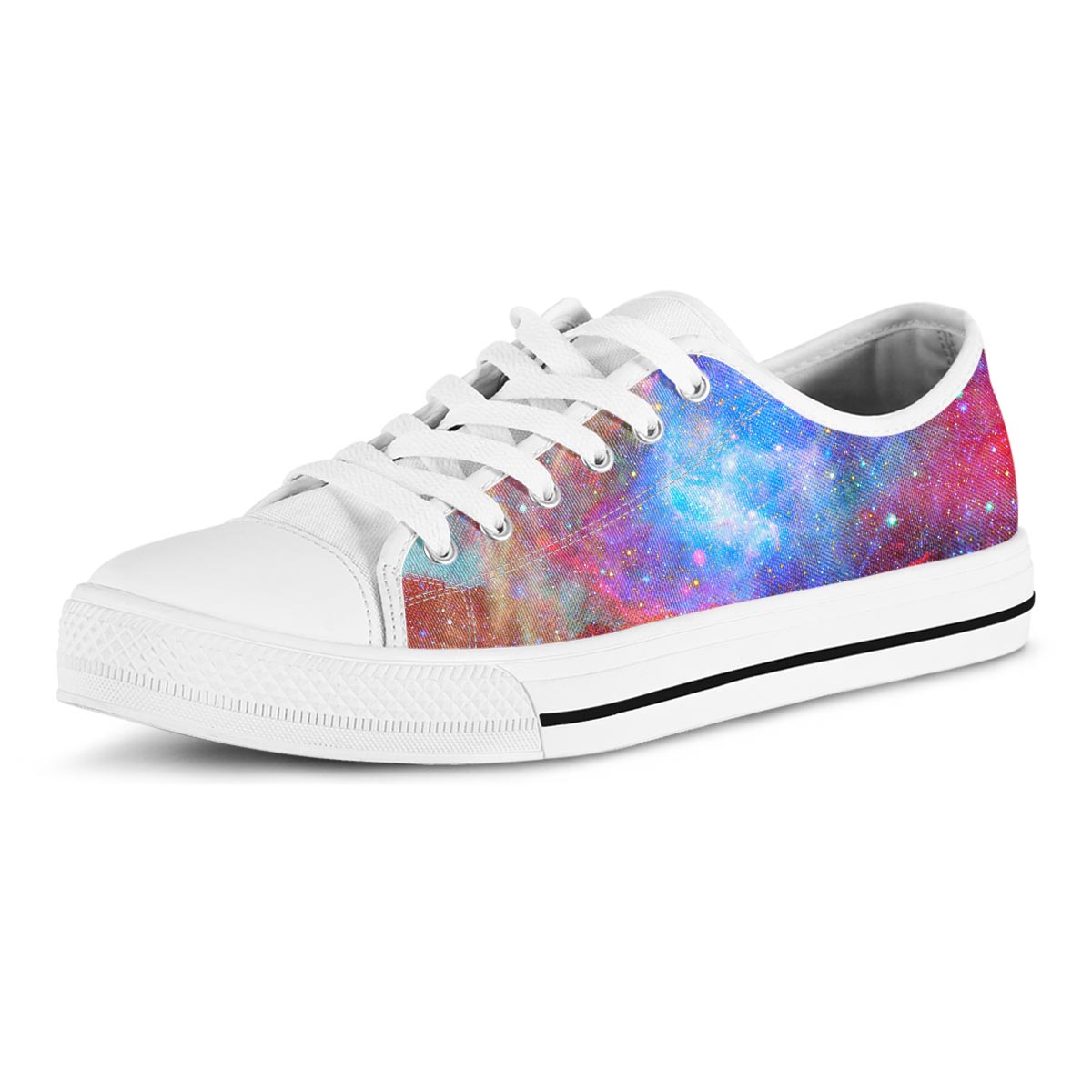 Star Nebula Galaxy Space Men's Low Top Shoes-grizzshop