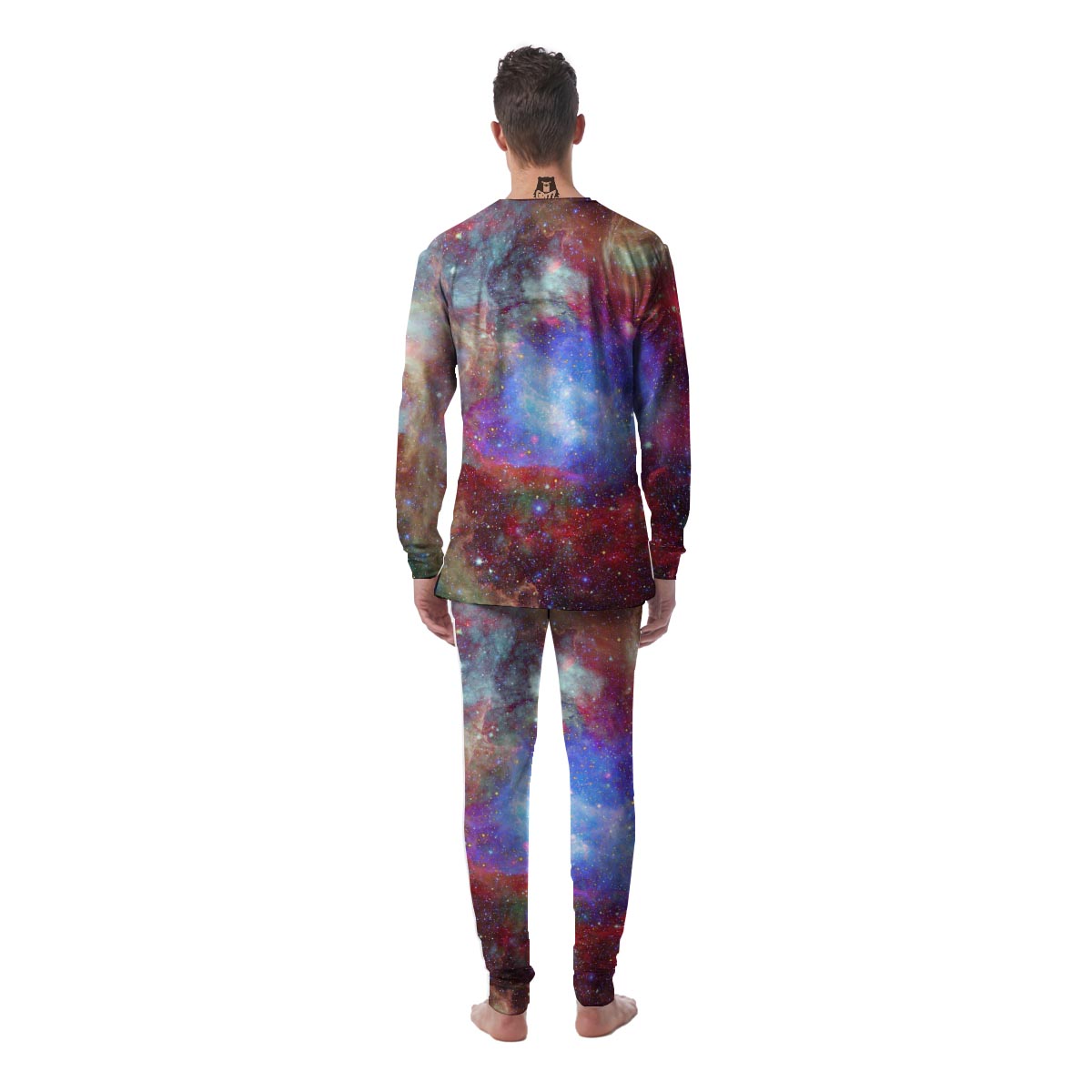 Star Nebula Galaxy Space Men's Pajamas-grizzshop