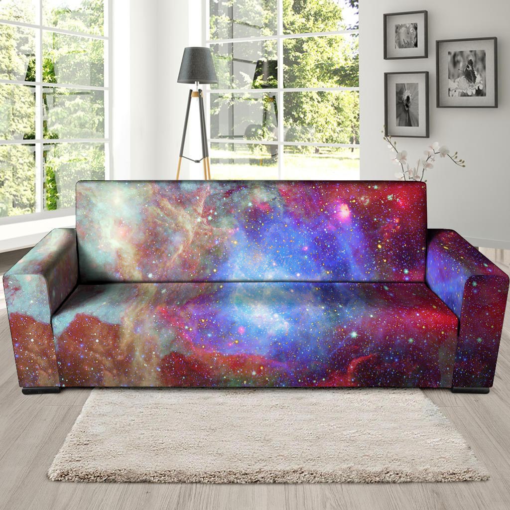 Star Nebula Galaxy Space Sofa Cover-grizzshop