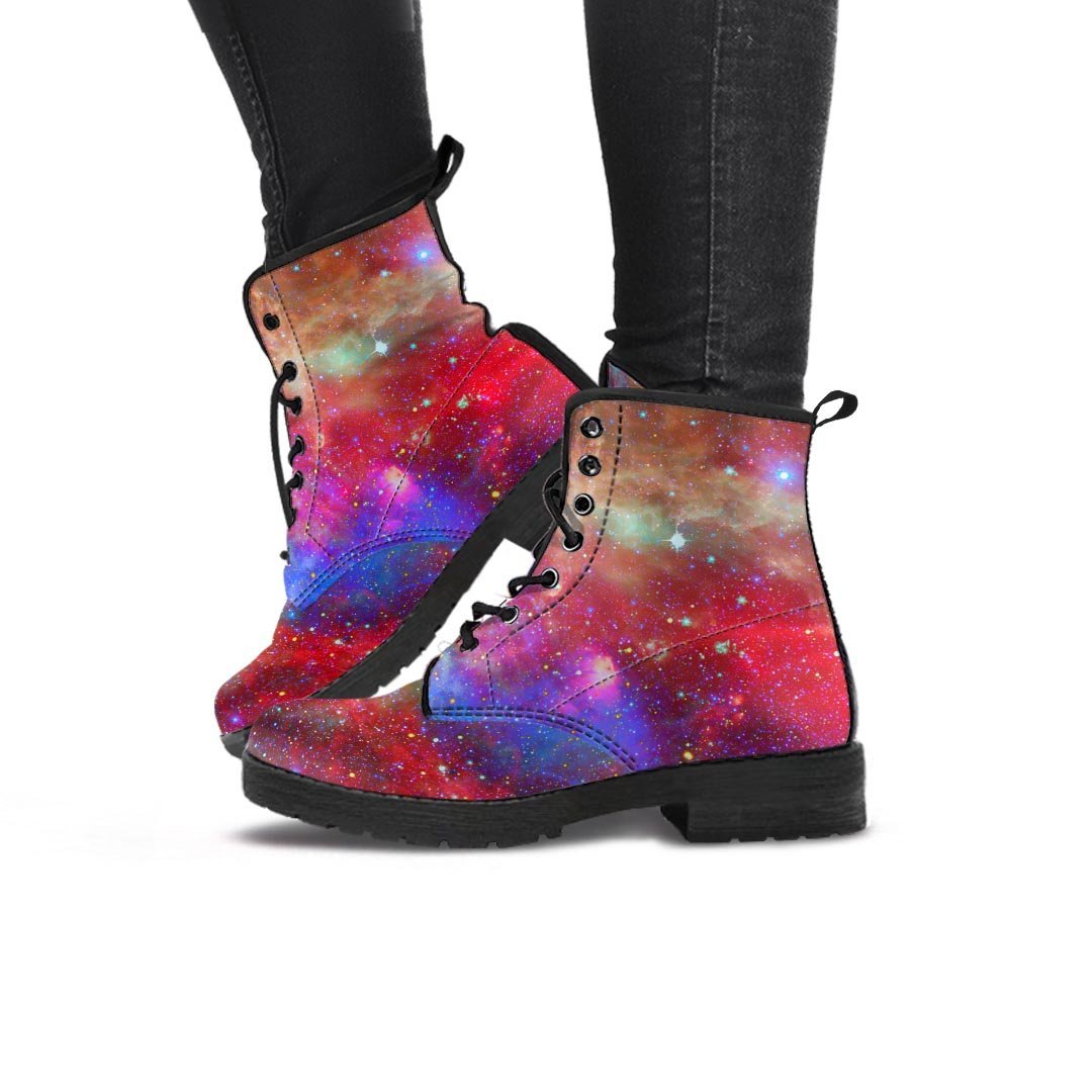 Star Nebula Galaxy Space Women's Boots-grizzshop