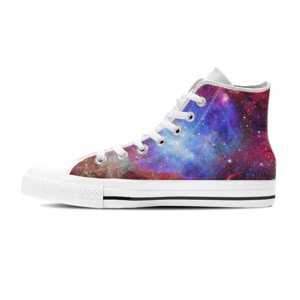 Star Nebula Galaxy Space Women's High Top Shoes-grizzshop