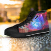 Star Nebula Galaxy Space Women's High Top Shoes-grizzshop