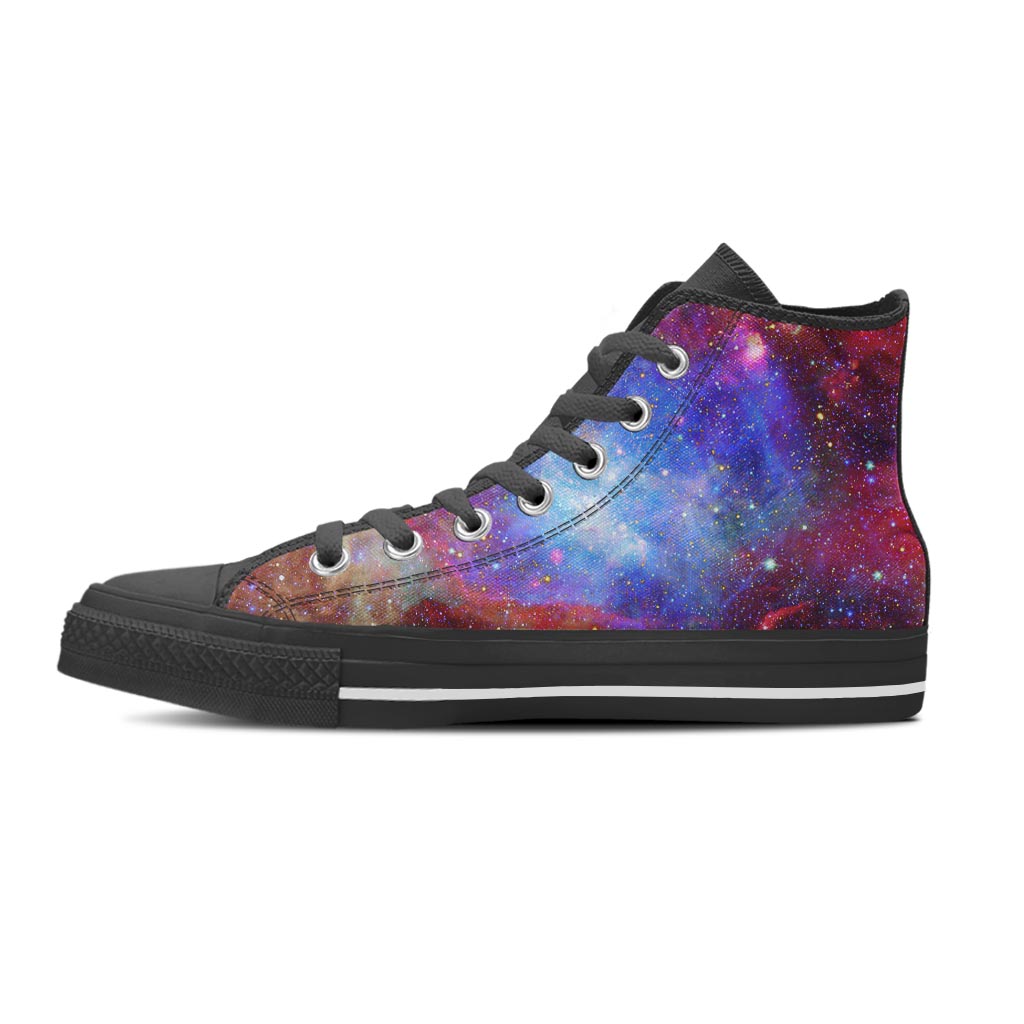 Star Nebula Galaxy Space Women's High Top Shoes-grizzshop