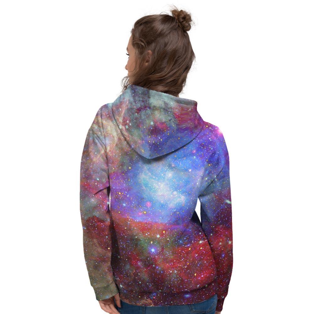 Star Nebula Galaxy Space Women's Hoodie-grizzshop