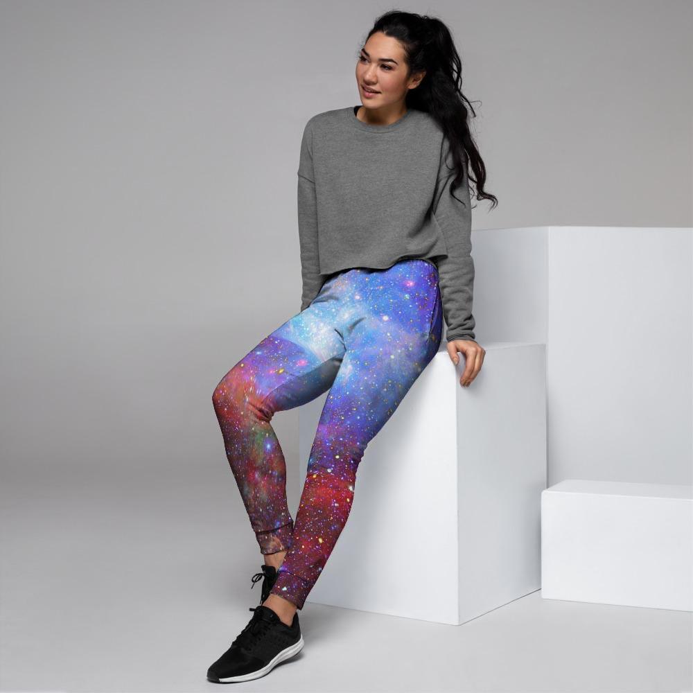 Star Nebula Galaxy Space Women's Joggers-grizzshop