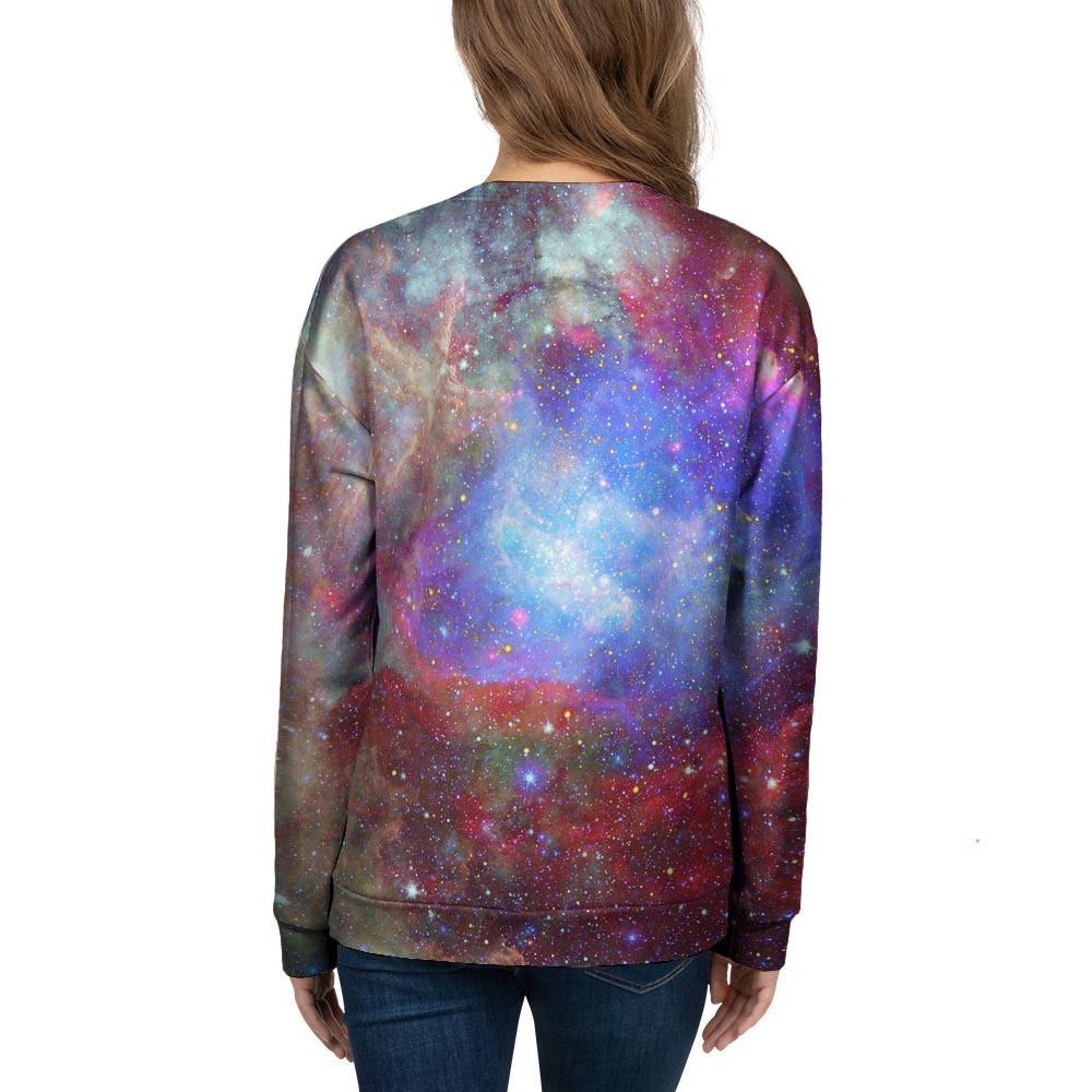 Star Nebula Galaxy Space Women's Sweatshirt-grizzshop