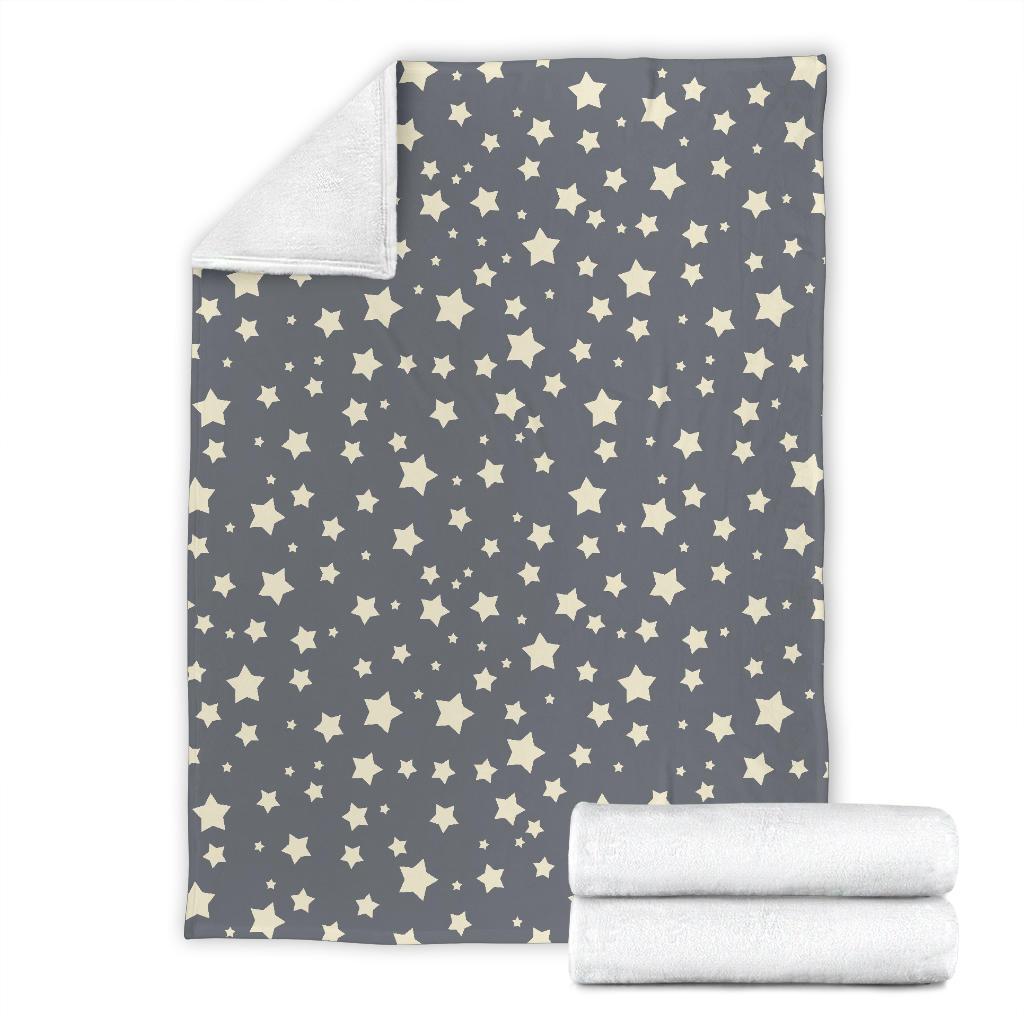 Star Pattern Print Blanket-grizzshop