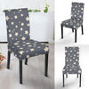 Star Pattern Print Chair Cover-grizzshop