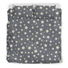 Star Pattern Print Duvet Cover Bedding Set-grizzshop