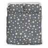 Star Pattern Print Duvet Cover Bedding Set-grizzshop