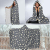 Load image into Gallery viewer, Star Pattern Print Hooded Blanket-grizzshop