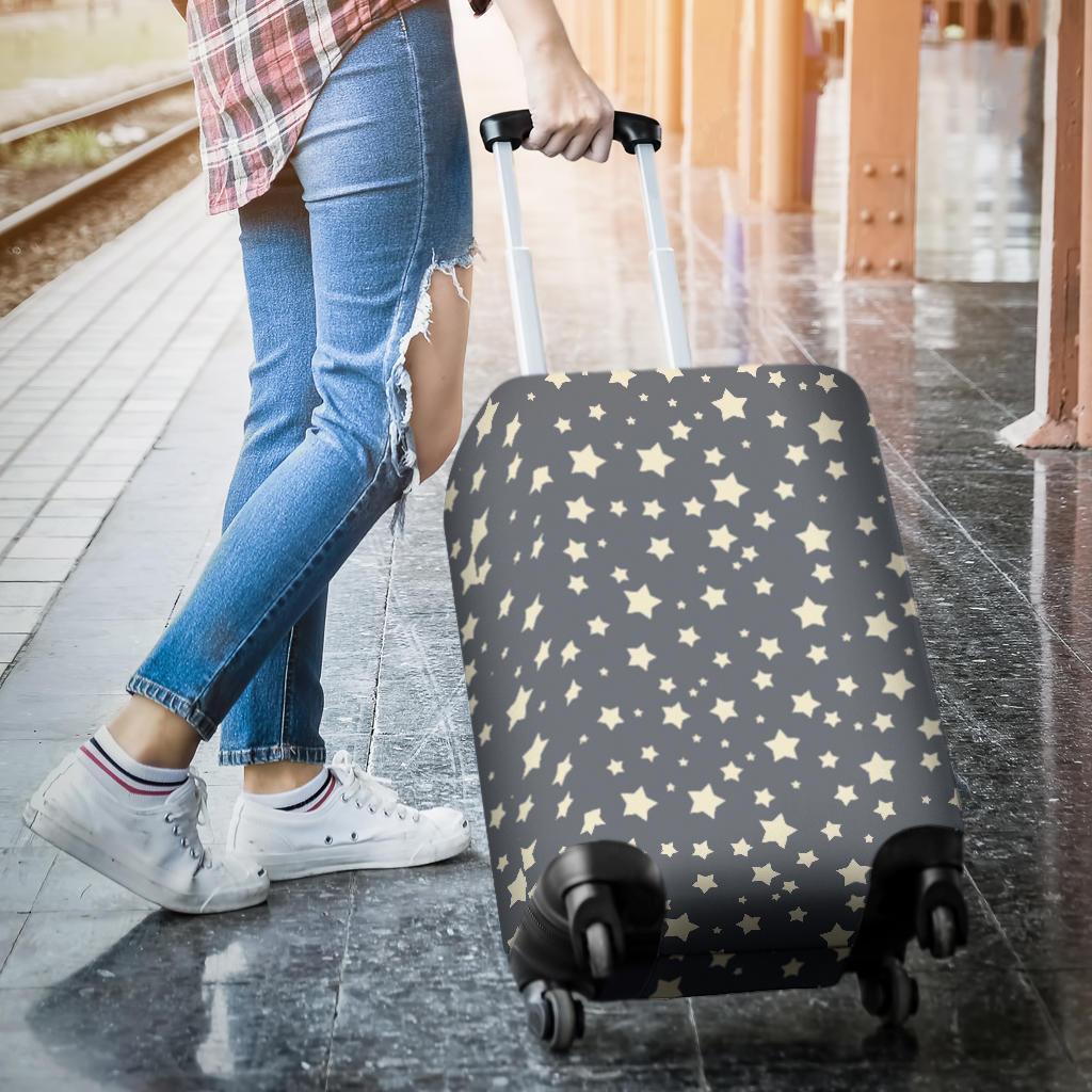 Star Pattern Print Luggage Cover Protector-grizzshop