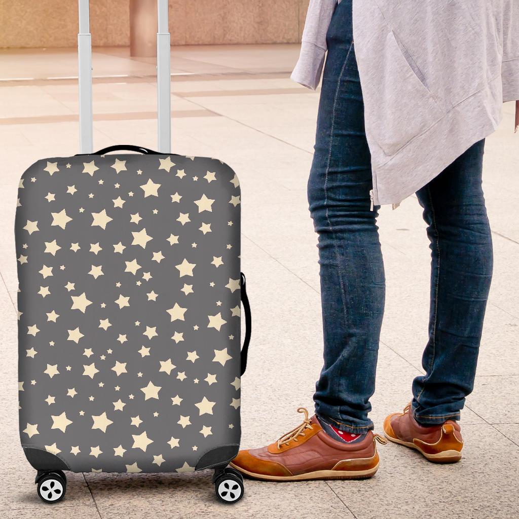 Star Pattern Print Luggage Cover Protector-grizzshop