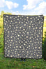 Star Pattern Print Quilt-grizzshop