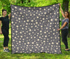 Star Pattern Print Quilt-grizzshop