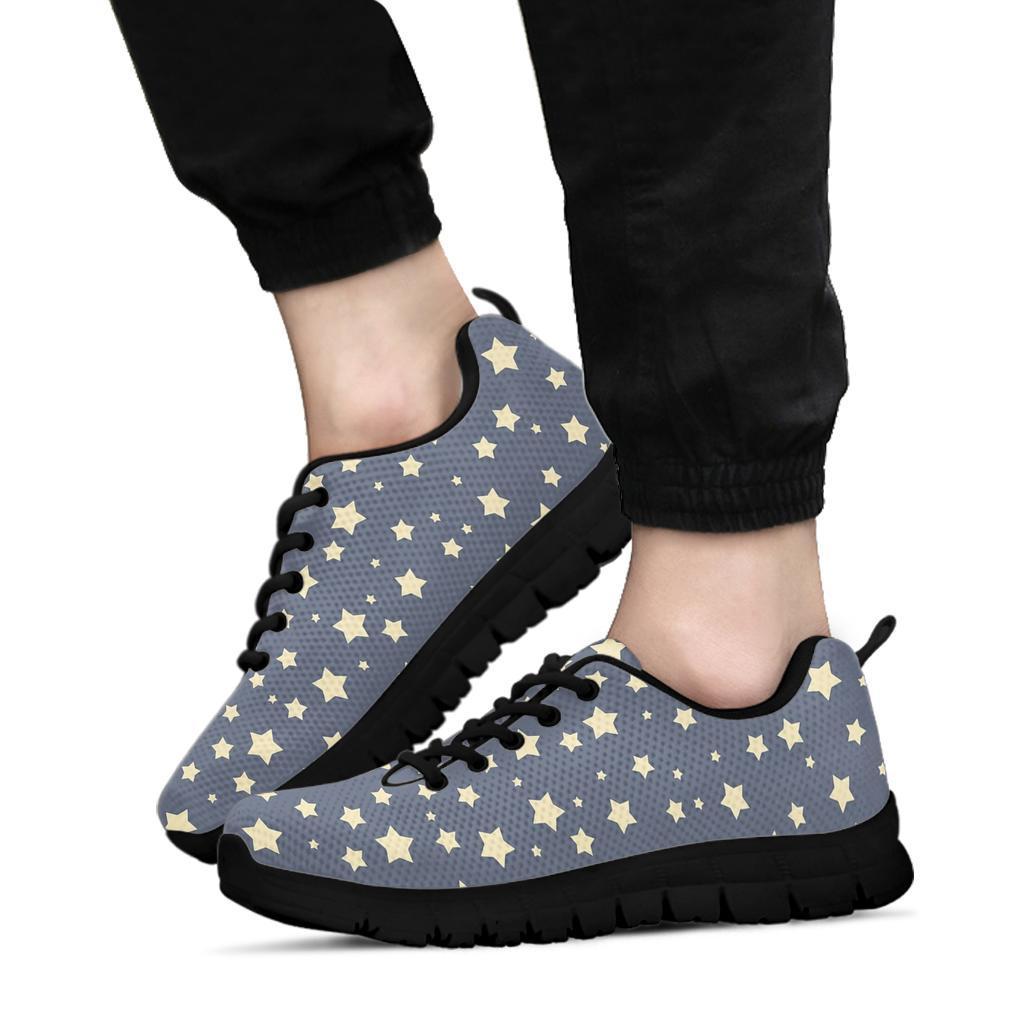 Star Pattern Print Sneaker Shoes For Men Women-grizzshop