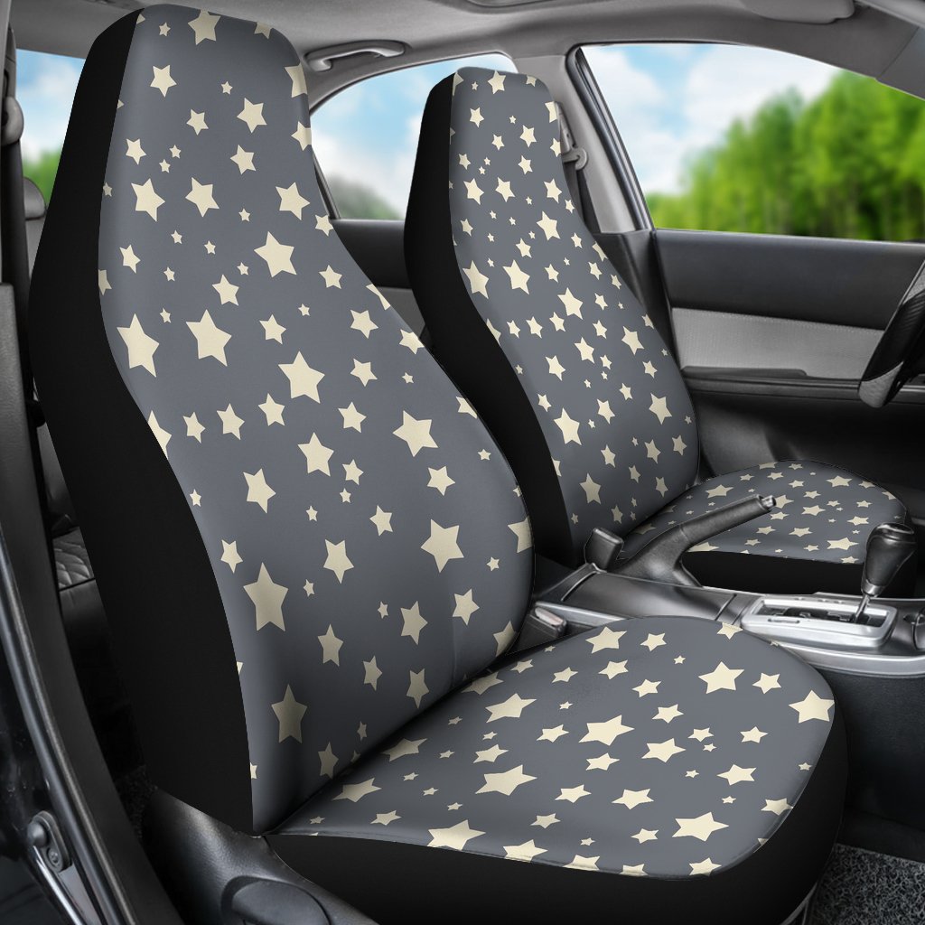 Star Pattern Print Universal Fit Car Seat Covers-grizzshop