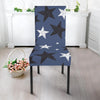 Star Print Pattern Chair Cover-grizzshop