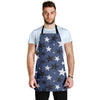 Star Print Pattern Men's Apron-grizzshop