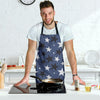 Star Print Pattern Men's Apron-grizzshop